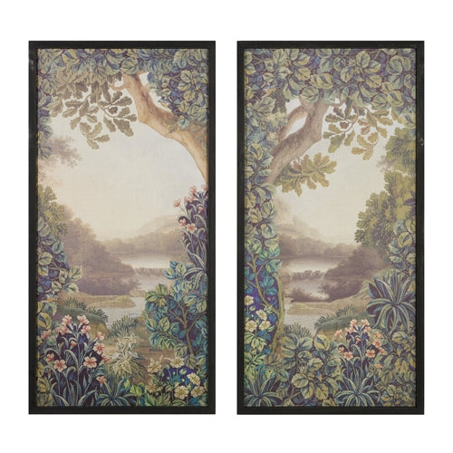 48" A Glimpse of Paradise Framed Wall Art