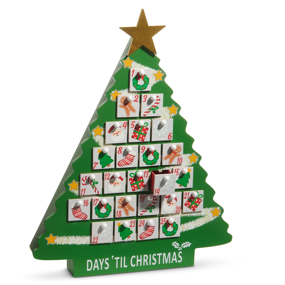 18" Advent Tree Calender
