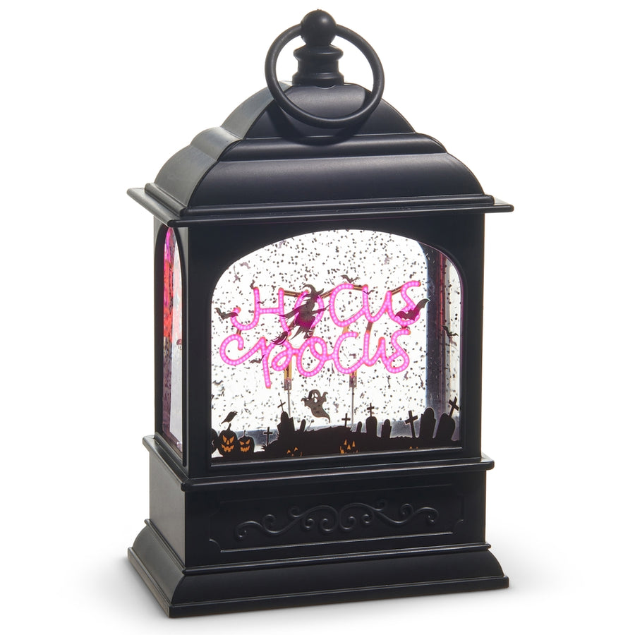 9" Lighted Neon Halloween Water Lantern