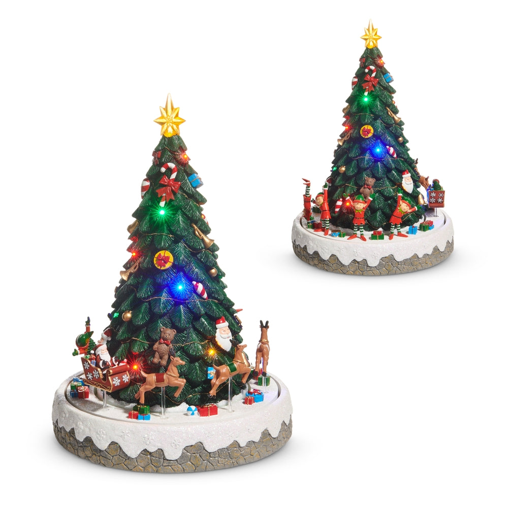 16.5" Animated and Musical Tree