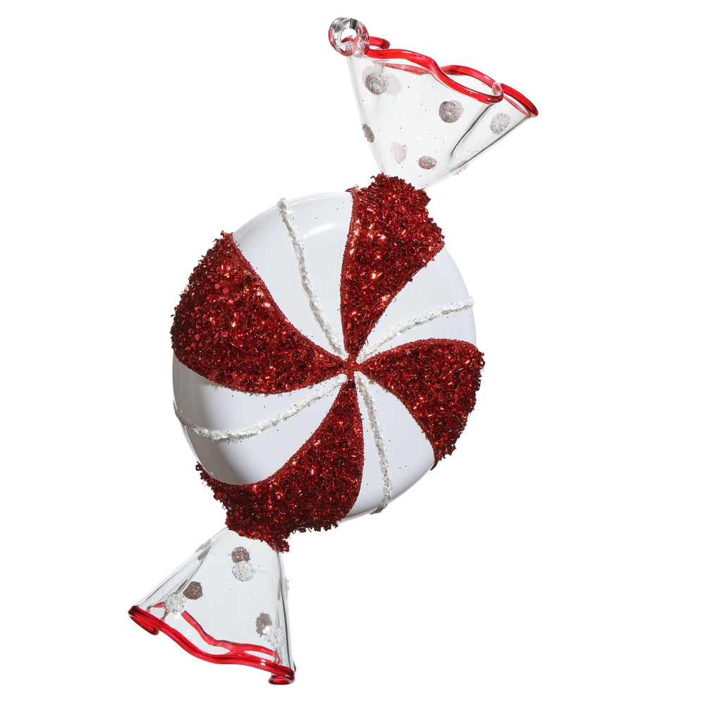 5.75" Peppermint Swirl Candy Ornament