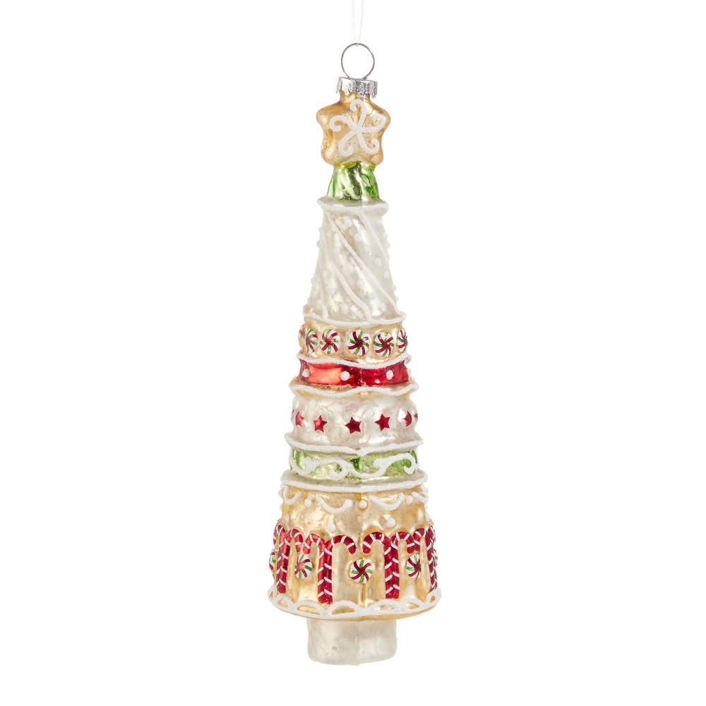 7.5" Gingerbread Tree Ornament