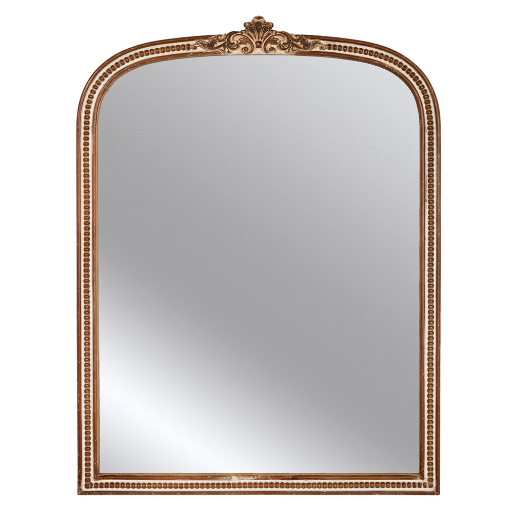 37" Beaded Mirror
