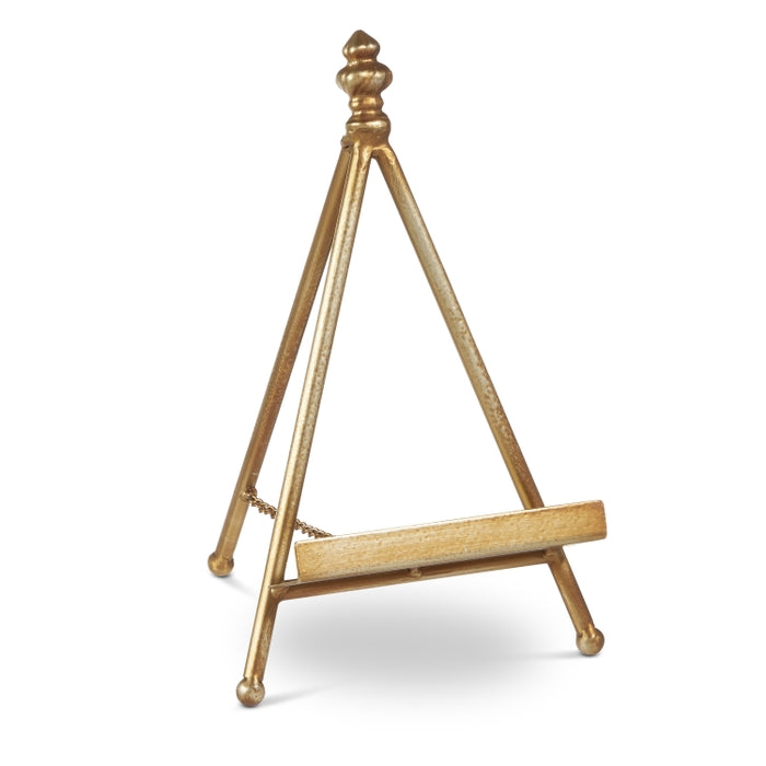 10" Antique Gold Easel