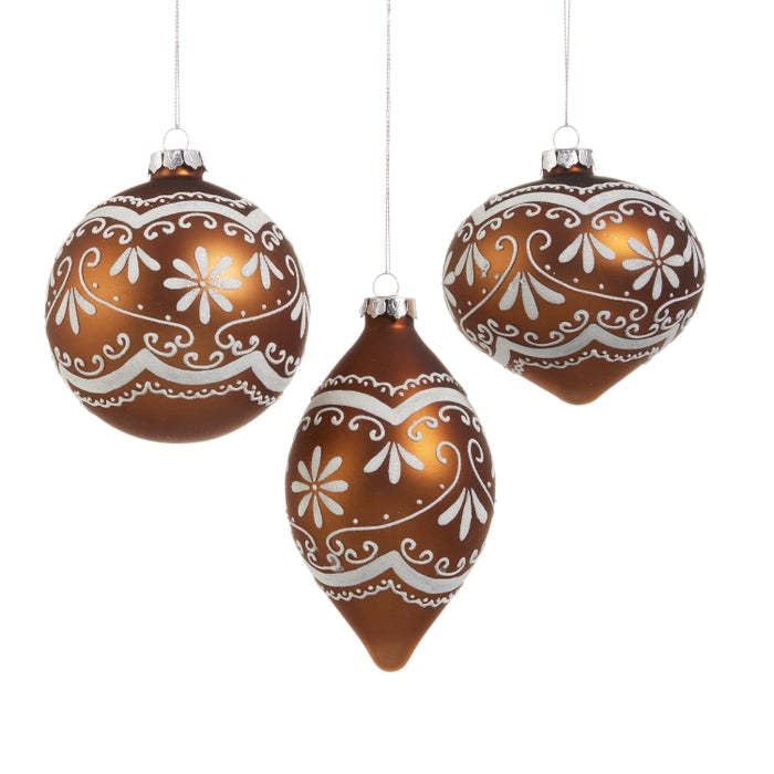 4" Ornate Gingerbread Ornament