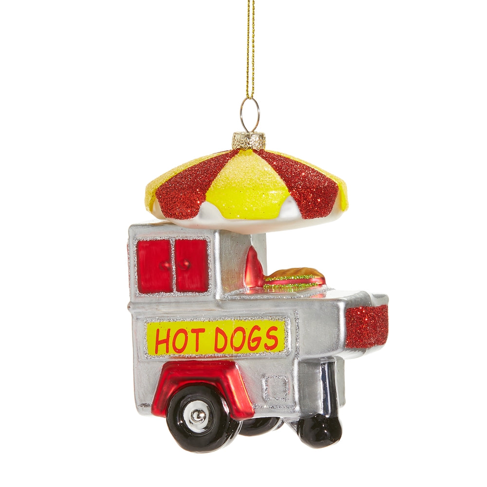 4" Hot Dog Cart Ornament