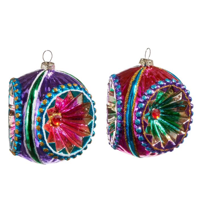 4" Multicolor Witch Eye Ornament