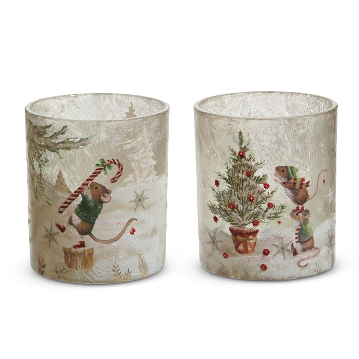 3.5" A Very Mouse Christmas Container