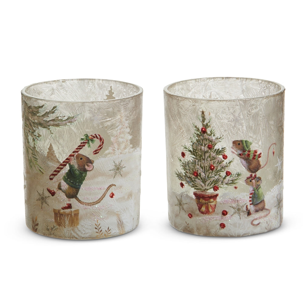 3.5" A Very Mouse Christmas Container