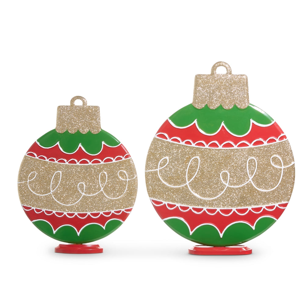 24.5" Multicolor Standing Ornaments