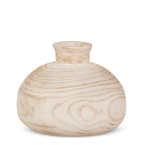 10" Wood Grain Vase
