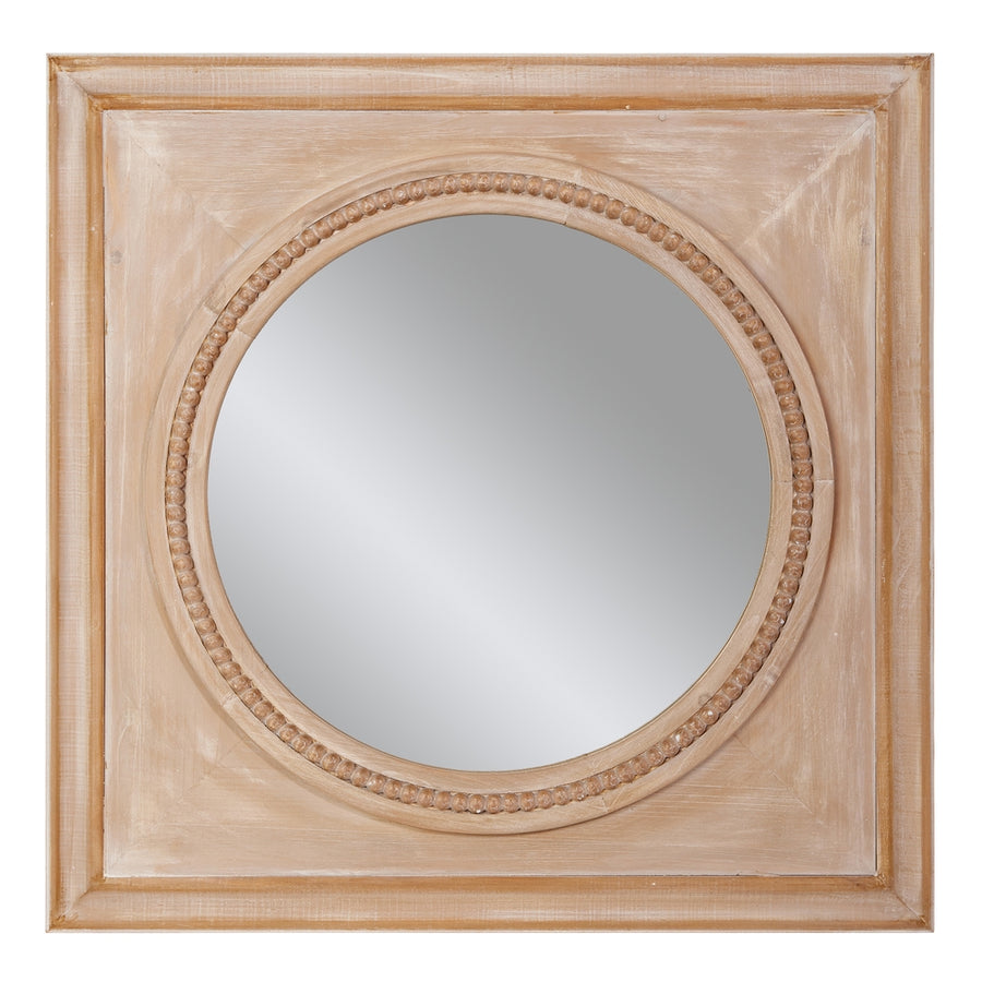 26" Beaded Mirror