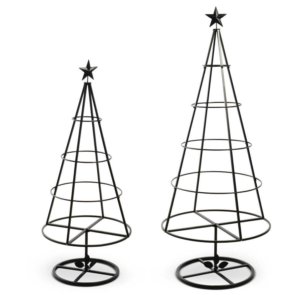 60" Black Display Tree Frames