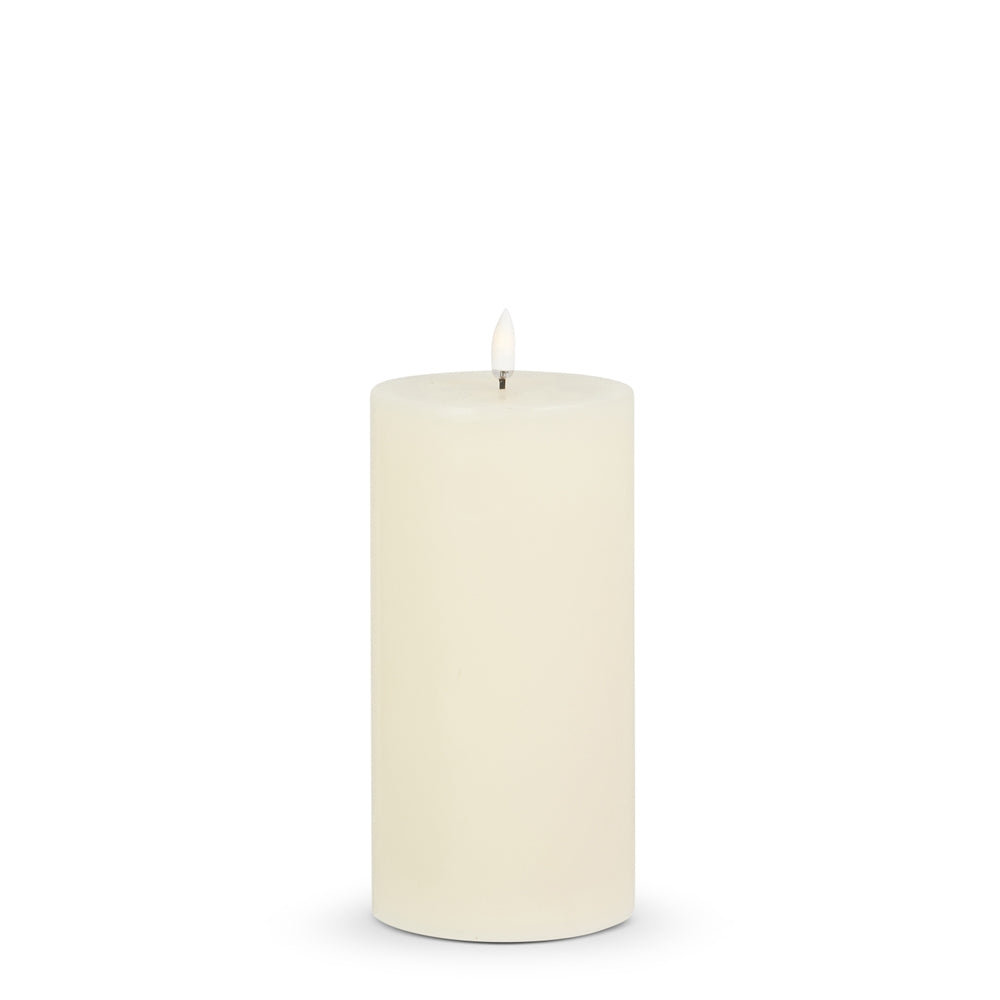 3.5" X 7" Ivory Pillar Candle