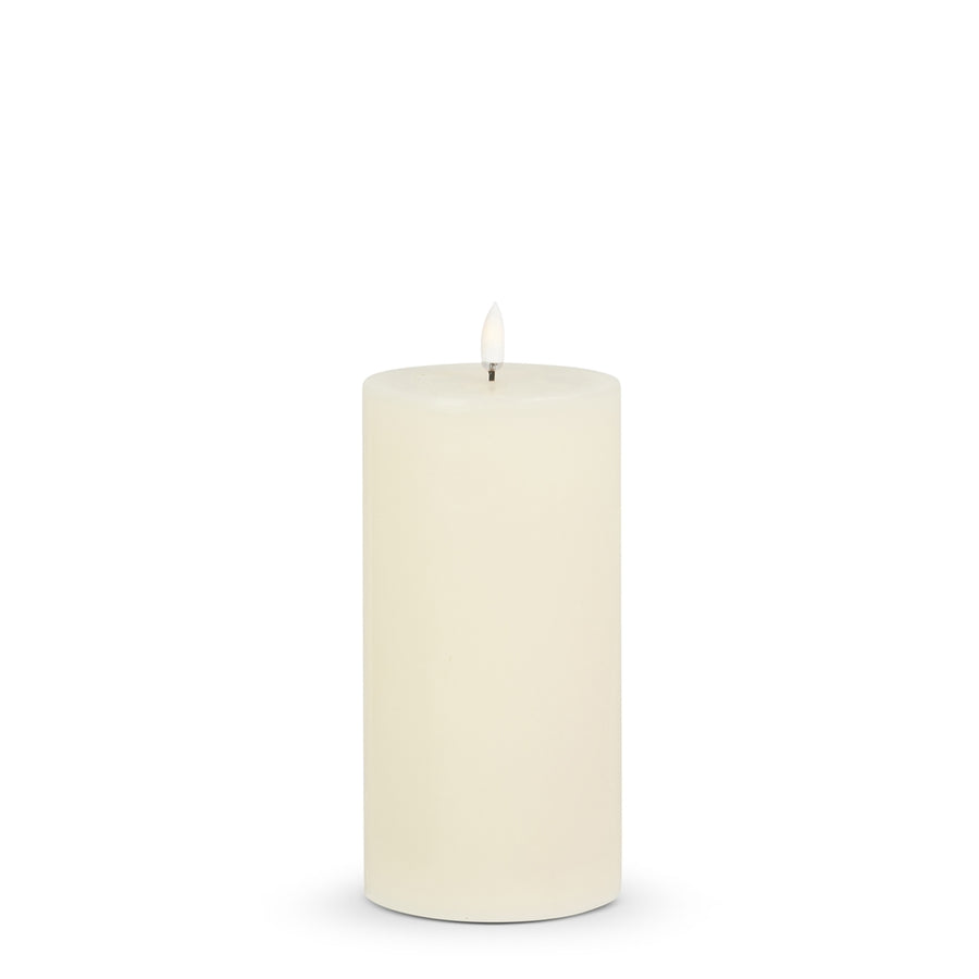 3.5" X 7" Ivory Pillar Candle