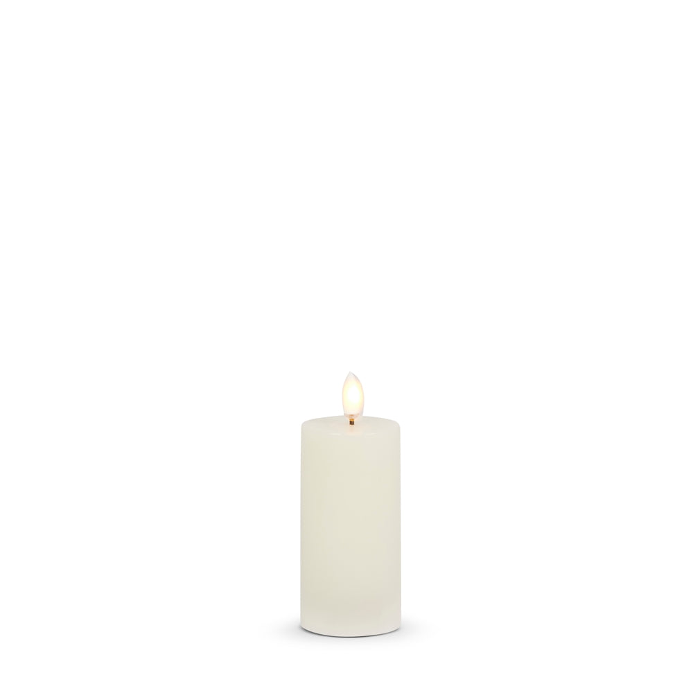 2" X 4" Ivory Pillar Candle