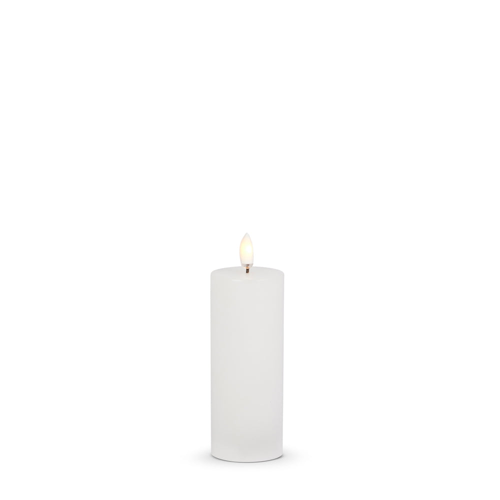2" X 5" White Pillar Candle