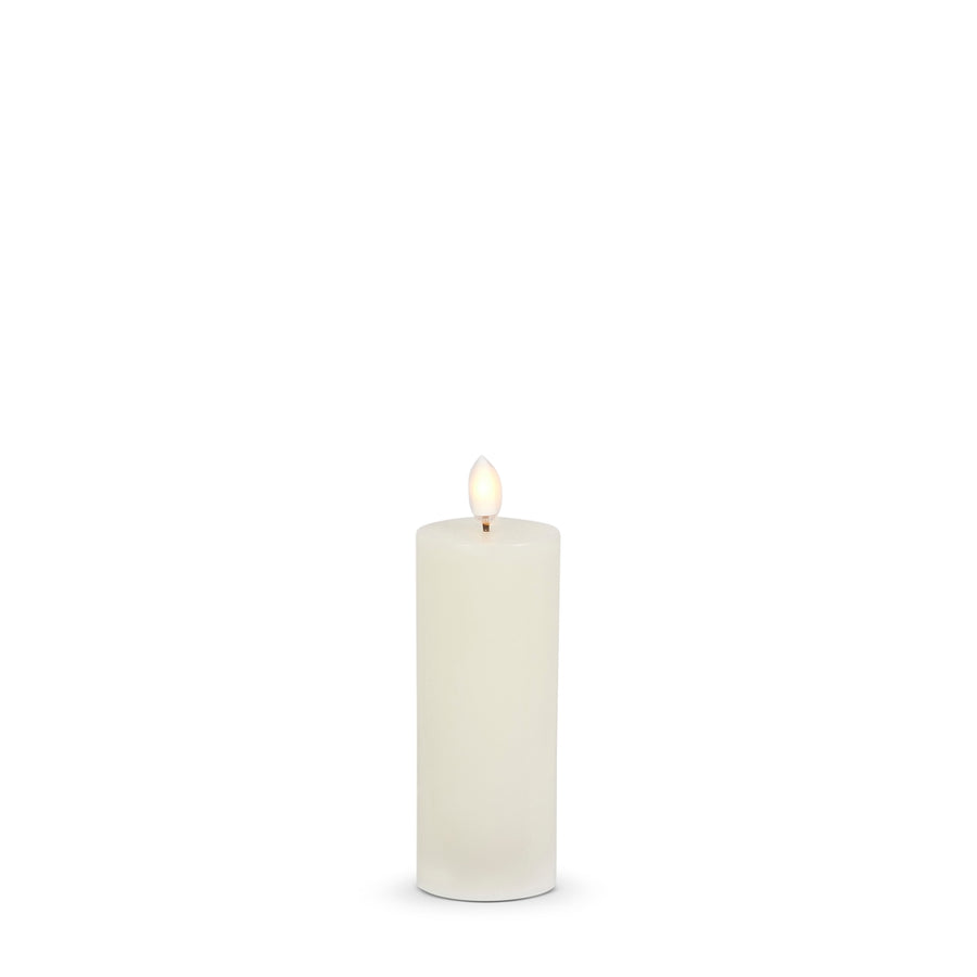 2" X 5" Ivory Pillar Candle