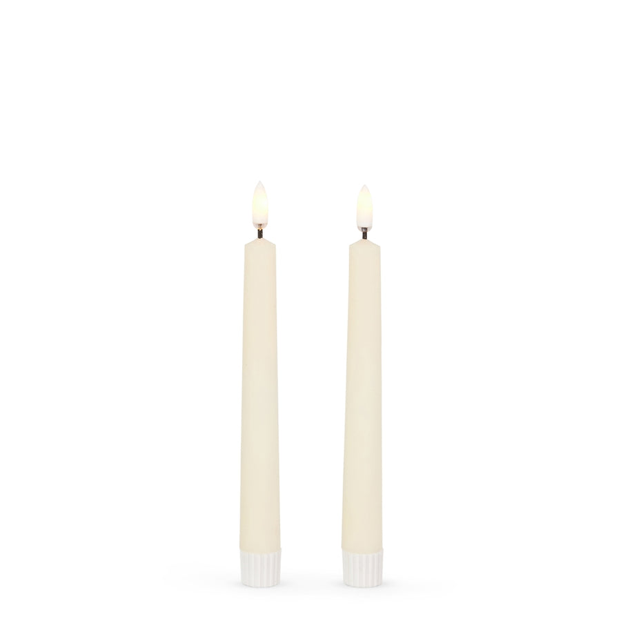 7" Ivory Taper Candles