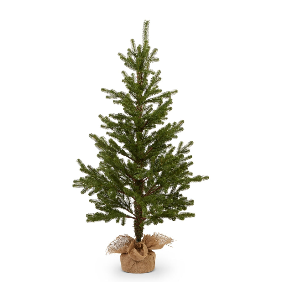 45" Noble Fir Tree in Burlap Bag