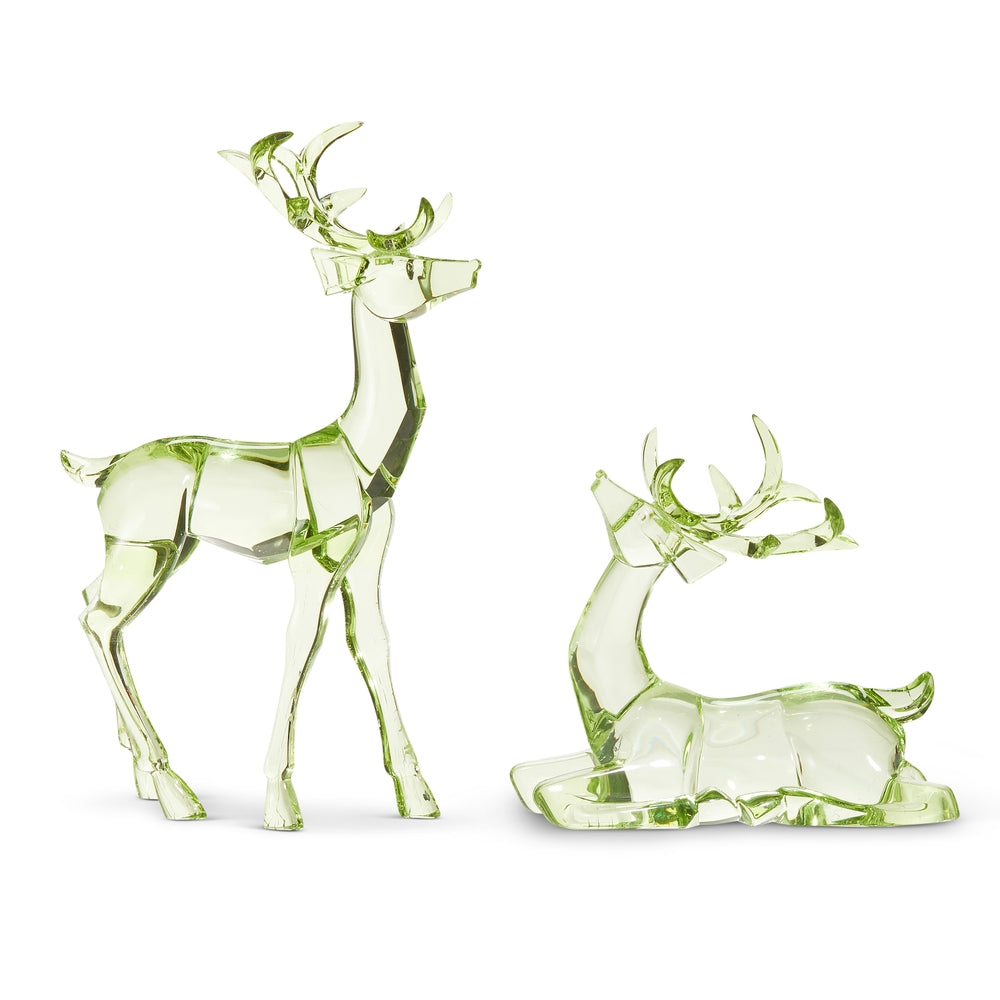 12" Green Deer