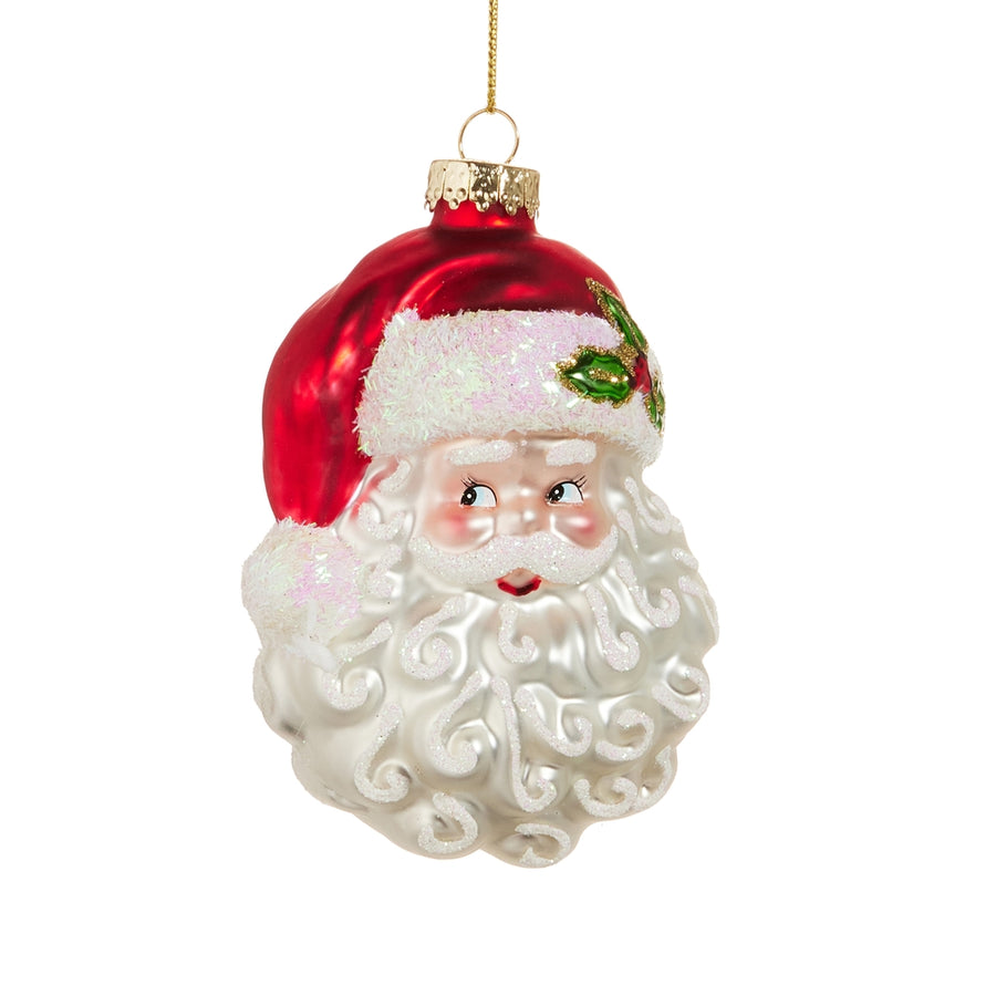 4" Santa Head Ornament