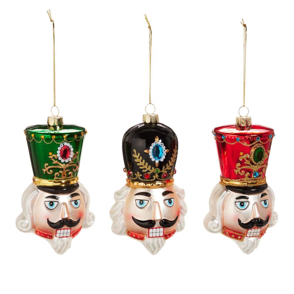 4.75" Nutcracker Head Ornament