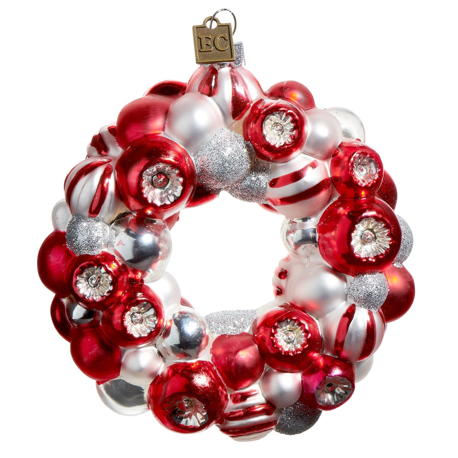 EC 4.5" Reflector Wreath Ornament