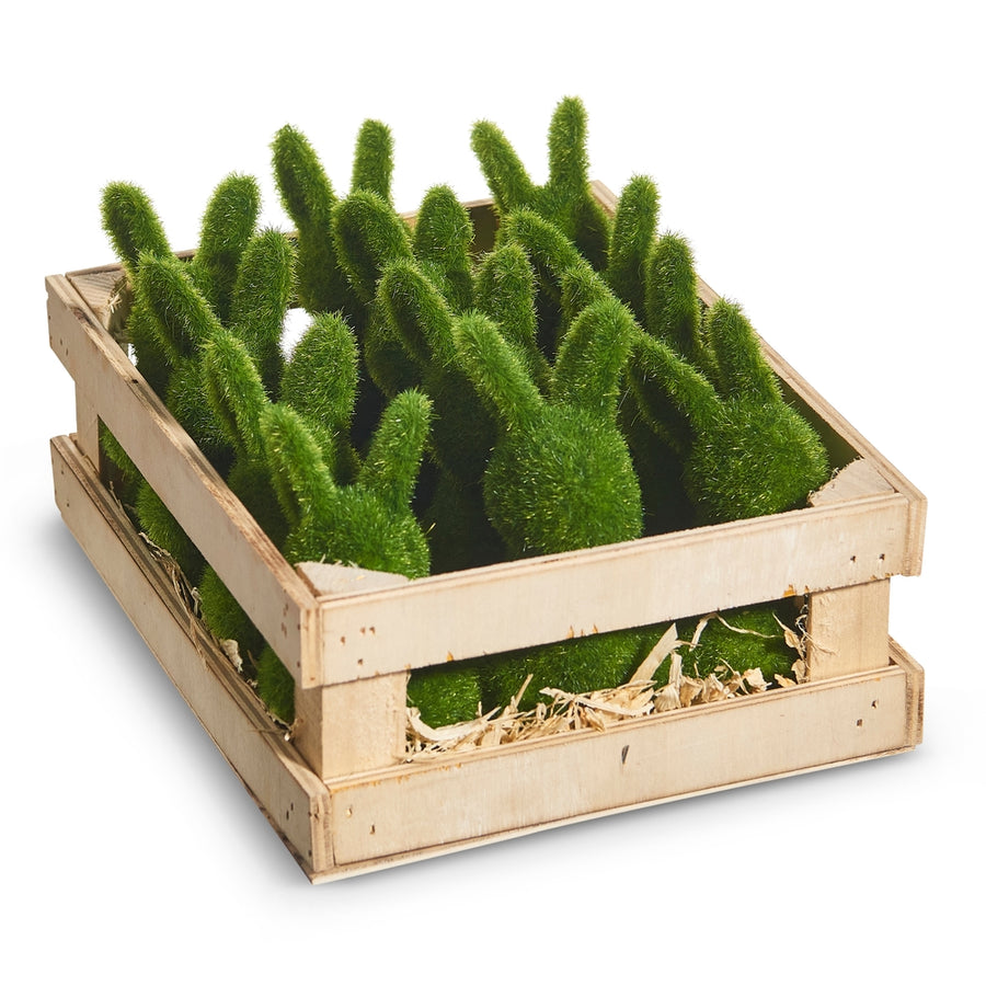 3.75" Crate of Moss Rabbits