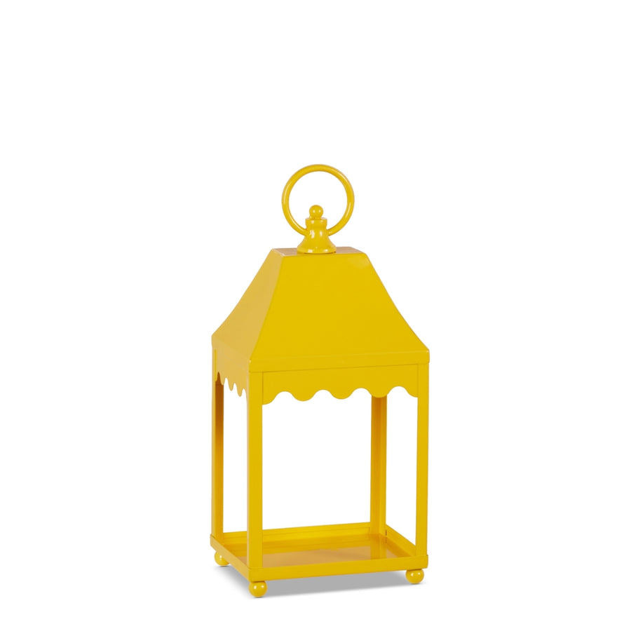 13.5" Yellow Lantern
