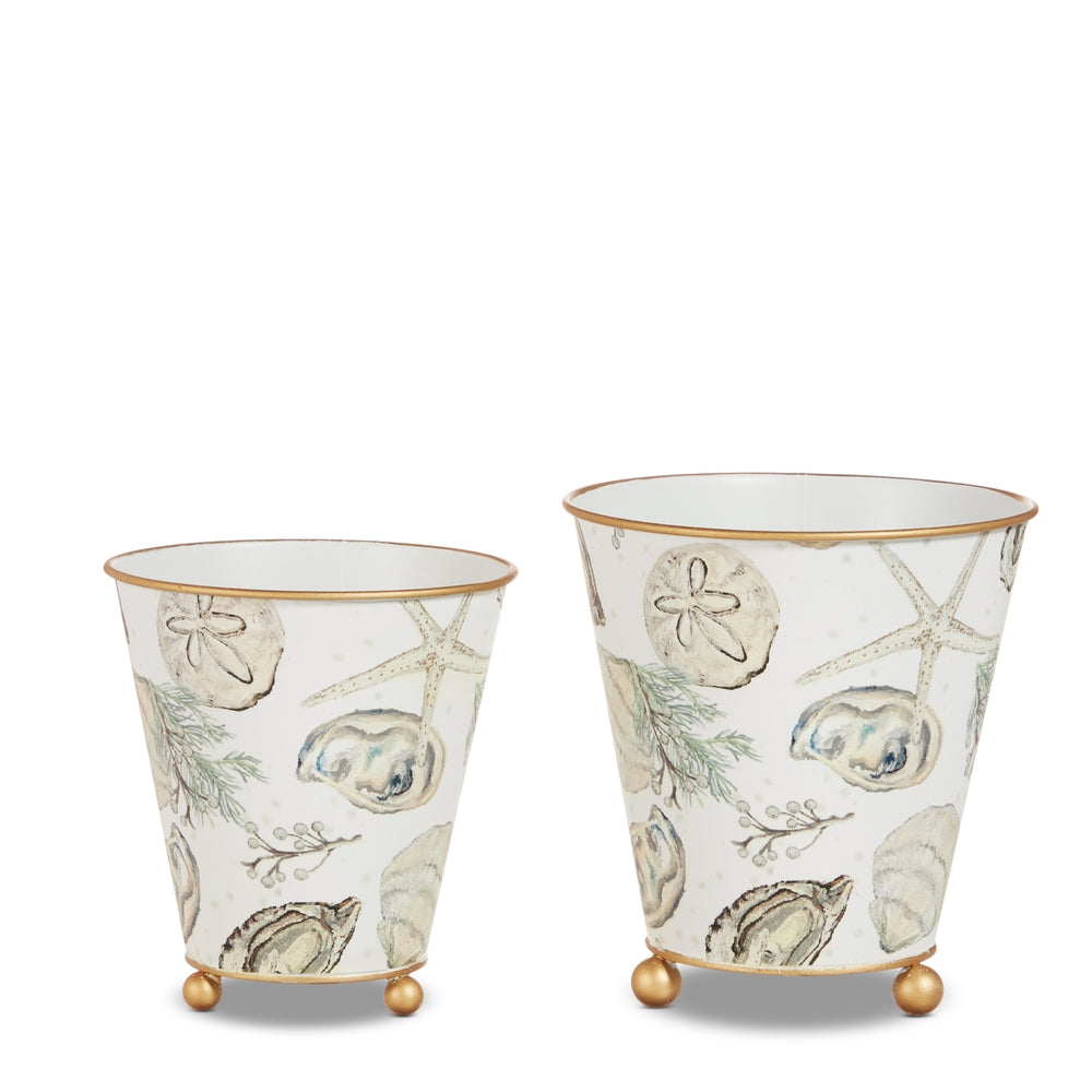 5.75" Seaside Medley Cache Pots