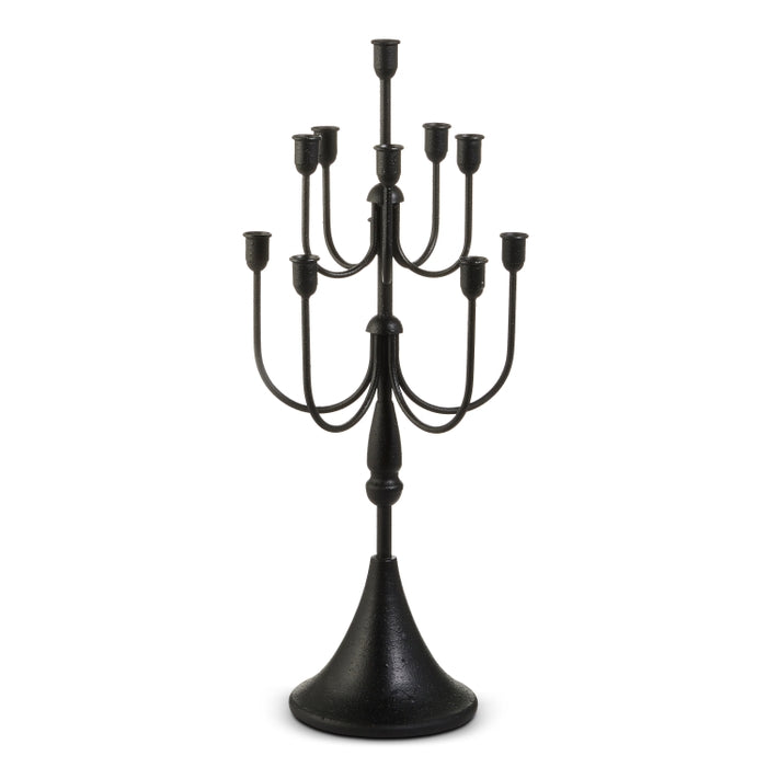 25.5" Black Candelabra