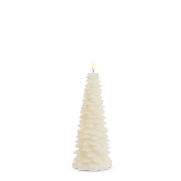 8" Ivory Tree Candle