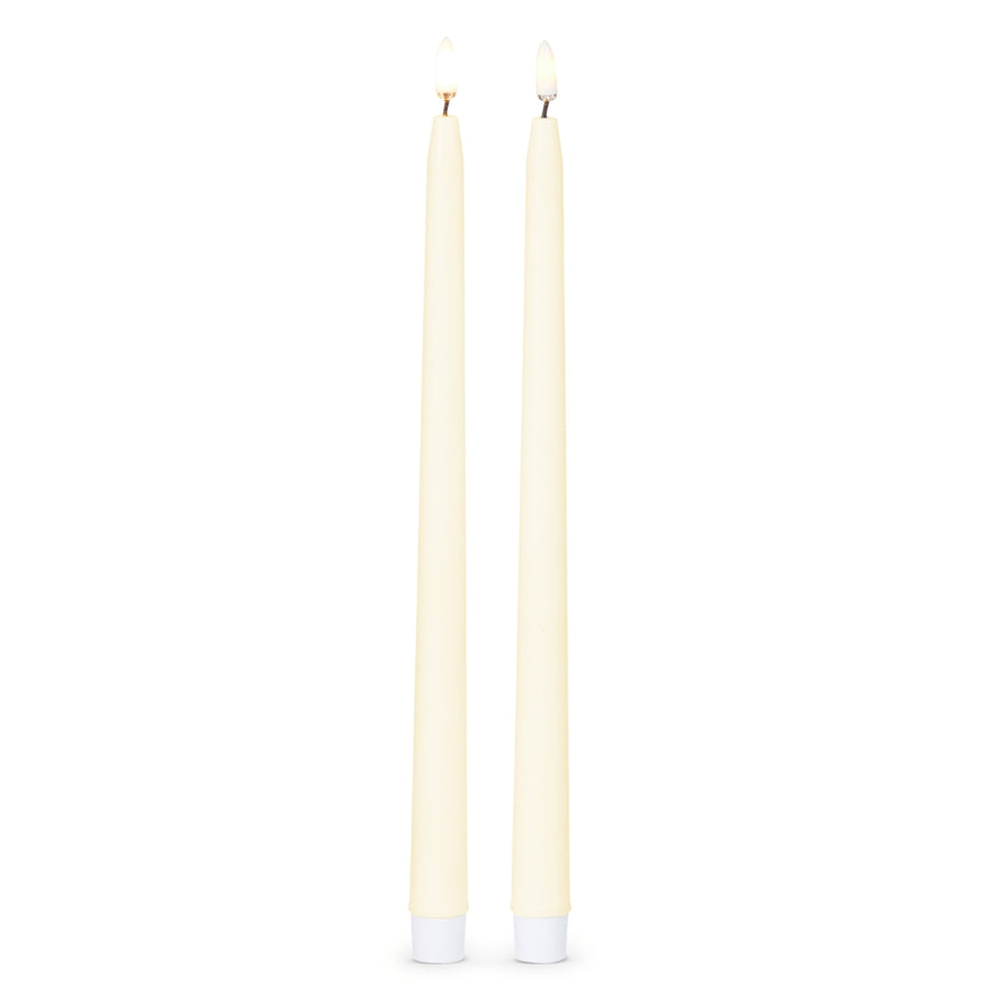 12.5" Ivory Taper Candles