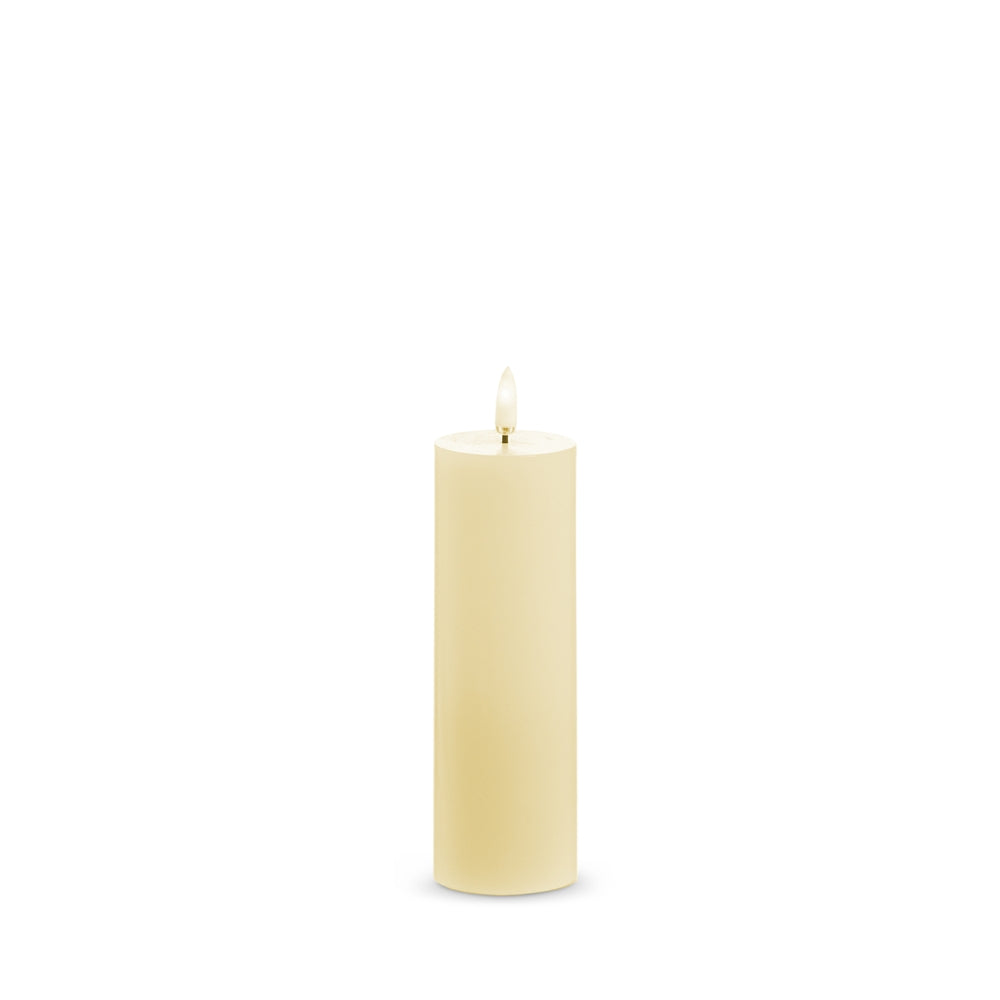 2" X 6" Ivory Pillar Candle