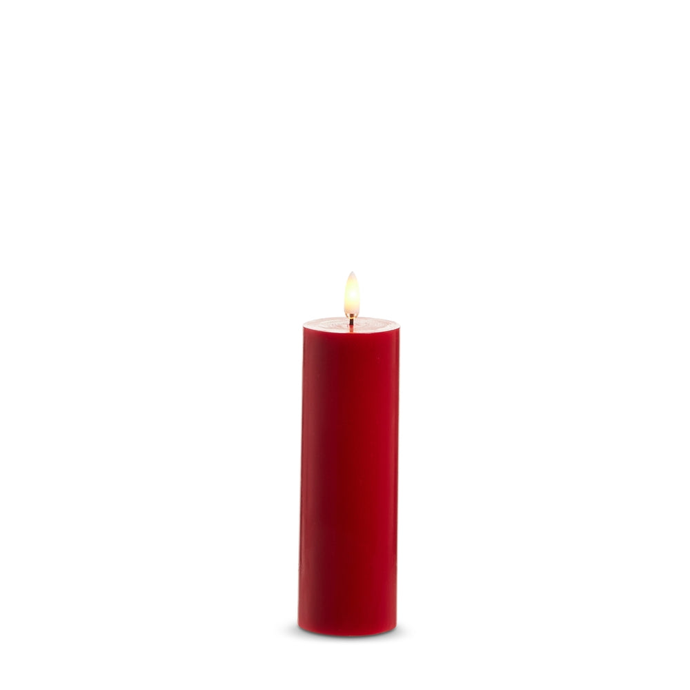 2" X 6" Red Pillar Candle