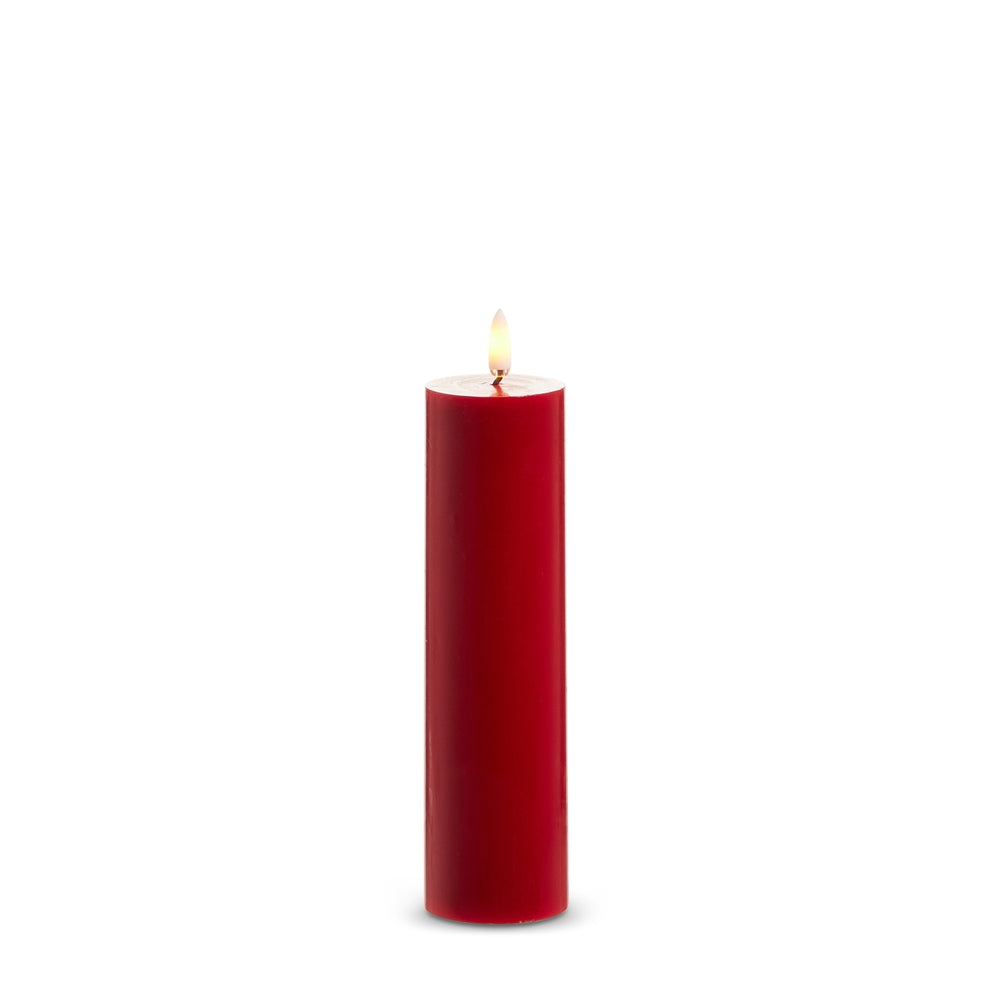 2" X 7" Red Pillar Candle