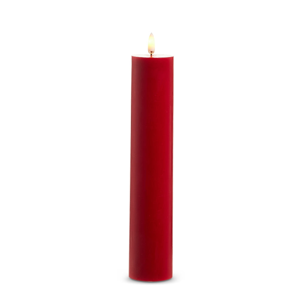 2" X 10" Red Pillar Candle