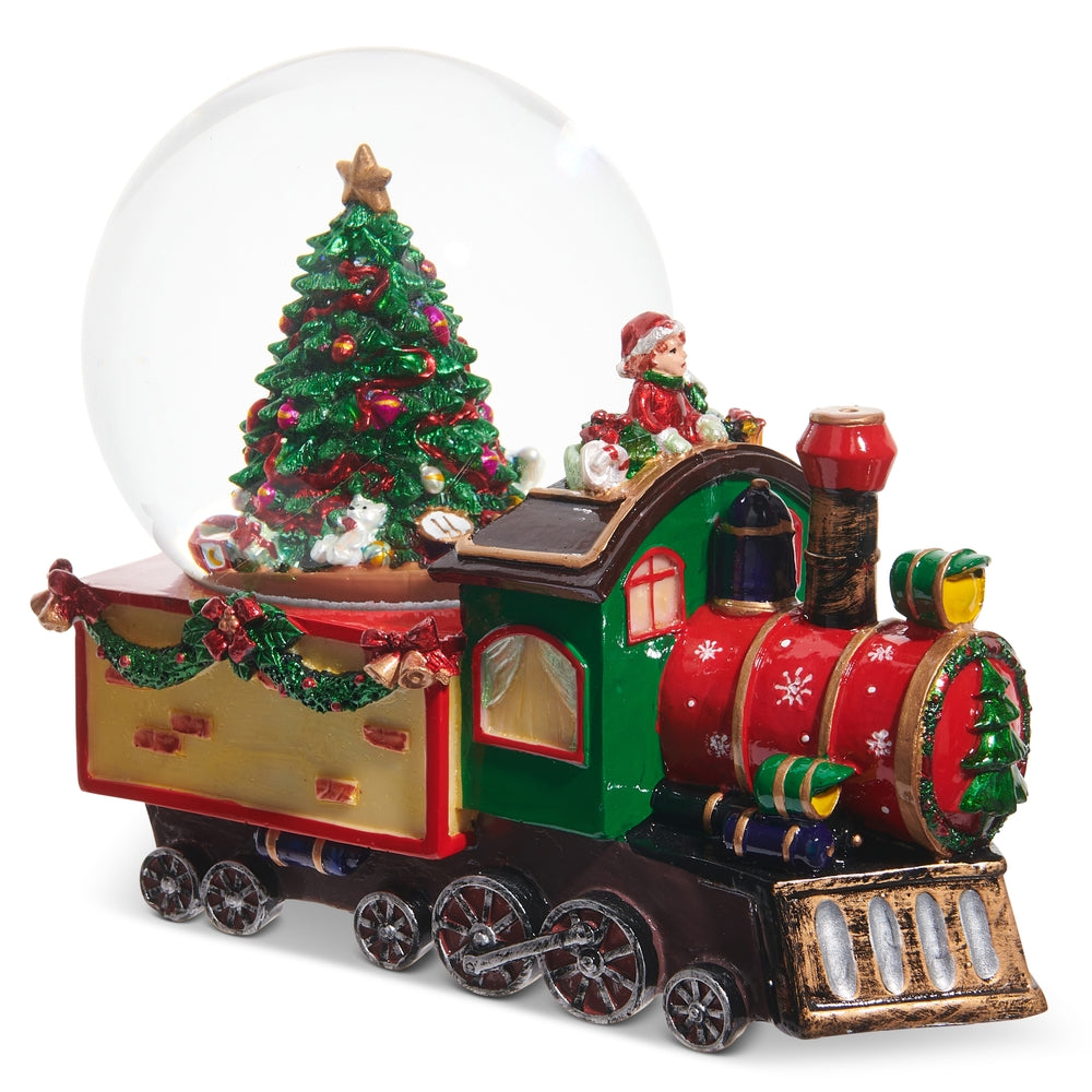 8.75" Musical Train Water Globe