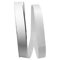White 7 8 Inch Grosgrain Allure Ribbon for Wreaths & Bows
