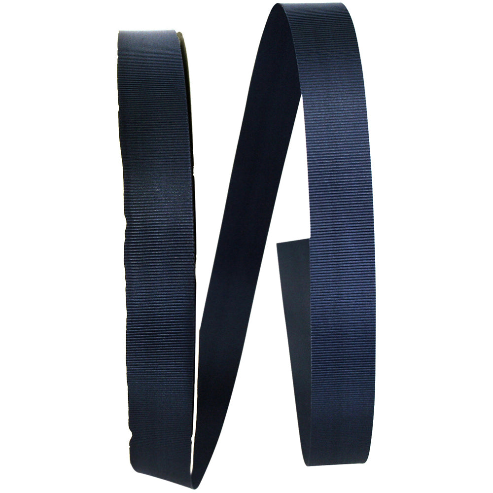 Navy 7 8 Inch Grosgrain Allure Ribbon for Wreaths & Bows