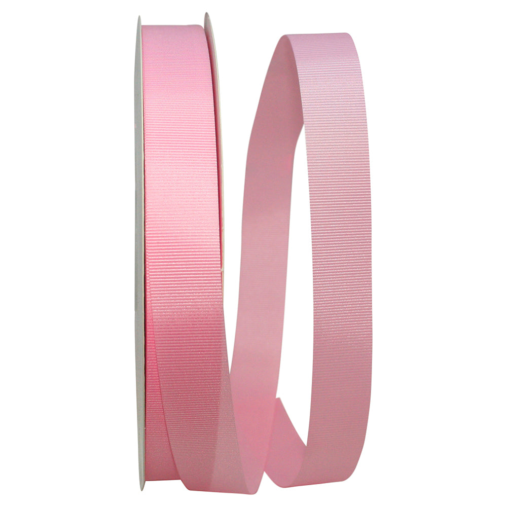 Pink 7 8 Inch Grosgrain Allure Ribbon for Wreaths & Bows