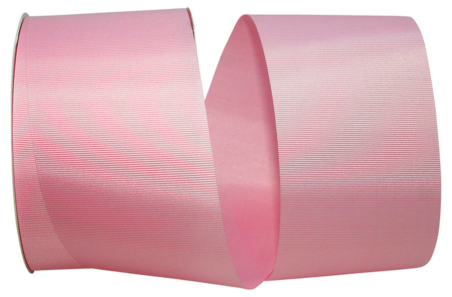 Pink 3 Inch Grosgrain Allure Ribbon for Wreaths & Bows