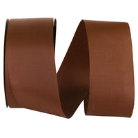 Brown 2-1 4 Inch Grosgrain Allure Ribbon for Wreaths & Bows