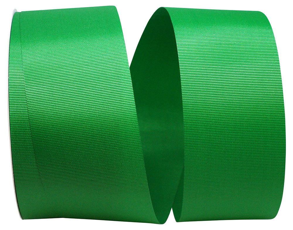 Emerald 2-1 4 Inch Grosgrain Allure Ribbon for Wreaths & Bows