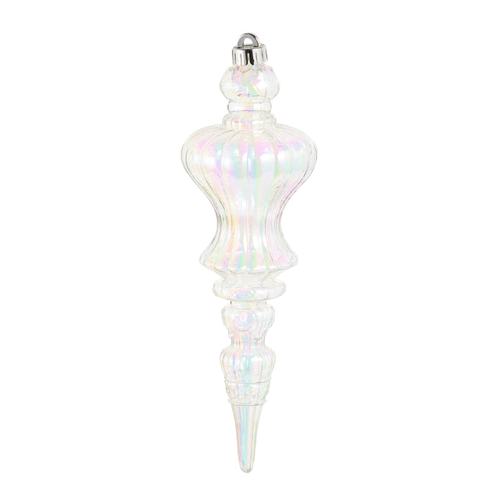 12" Iridescent Final Ornament