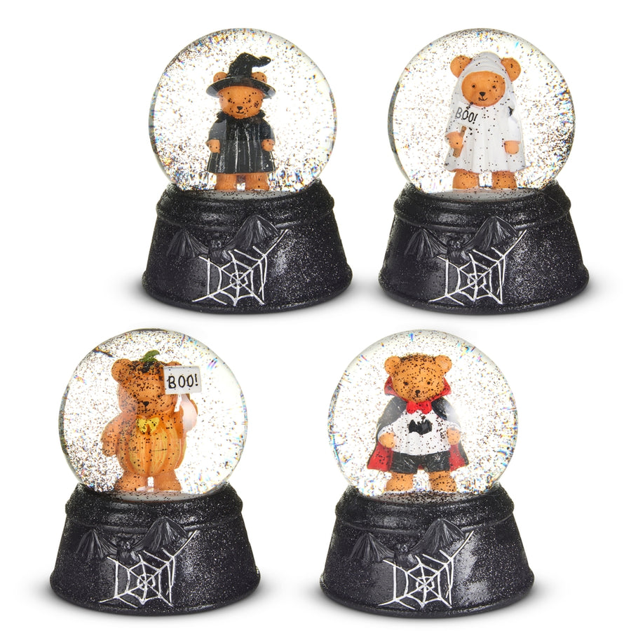 5" Beary Scary Mini Water Globe
