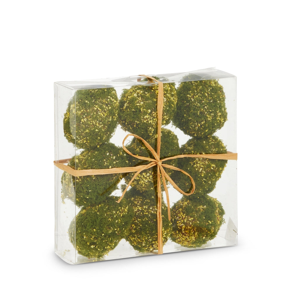 2.25" Box of Yellow Moss Eggs