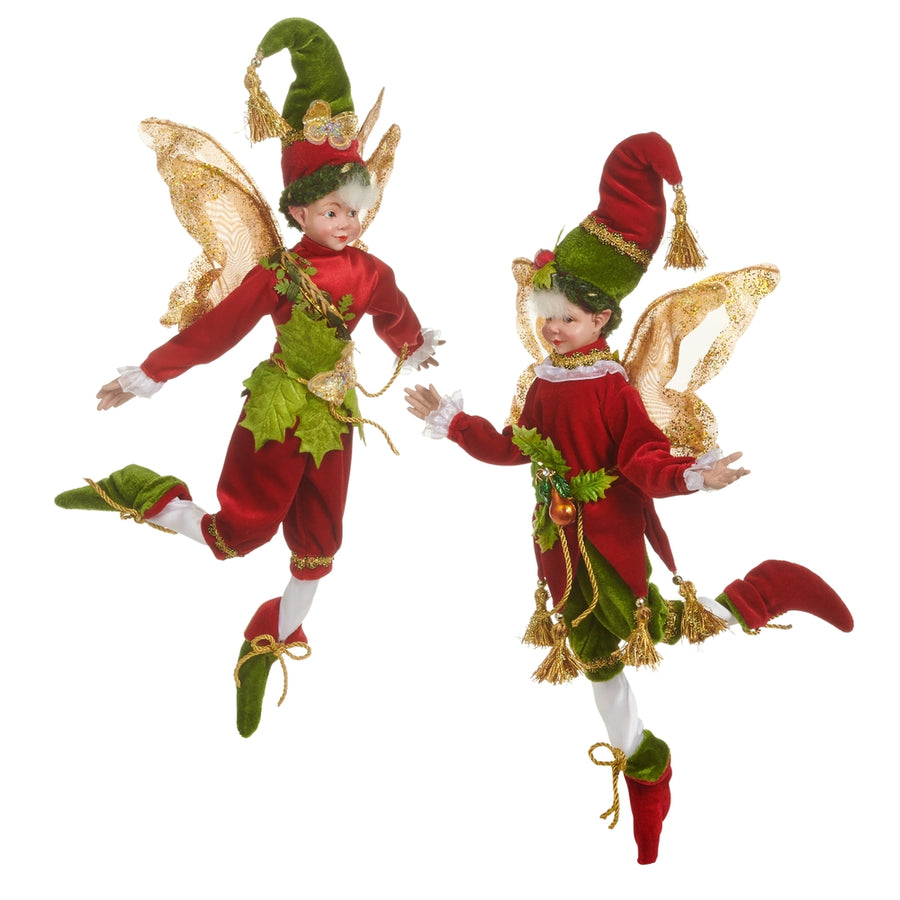 20" Enchanted Forest Fairy Posable Elf Ornament
