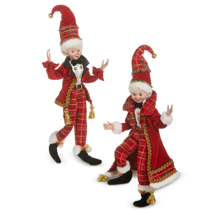 18" Home For The Holidays Posable Elf